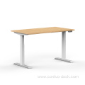 Home adjustable lifting computer table high quality wooden sit to stand standing laptop Desk